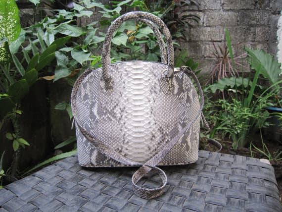 Handmade woman Python genuine tote bag evenning bag full Snakeskin crossbody Shoulder bag leather nature